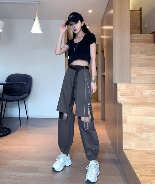 Black Detachable Pants | Yiren - Everglow 14 Black Detachable Pants | Yiren - Everglow - Image 12